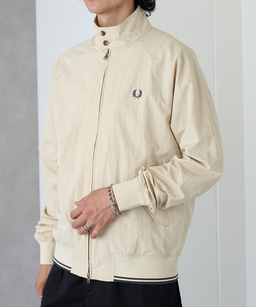 FRED PERRY（フレッドペリー）の「【FRED PERRY】CRINKLE HARRINGTON JACKET J2321（その他アウター・メンズ・ネイビー/レッド/アイボリー・XL/L/M/S）」の16枚目の写真