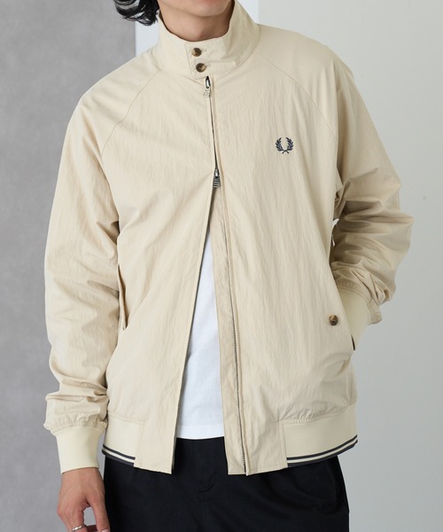 FRED PERRY（フレッドペリー）の「【FRED PERRY】CRINKLE HARRINGTON JACKET J2321（その他アウター・メンズ・ネイビー/レッド/アイボリー・XL/L/M/S）」の17枚目の写真