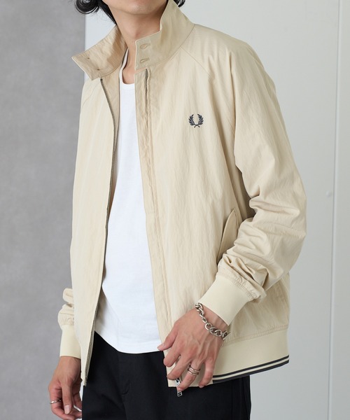 FRED PERRY（フレッドペリー）の「【FRED PERRY】CRINKLE HARRINGTON JACKET J2321（その他アウター・メンズ・ネイビー/レッド/アイボリー・XL/L/M/S）」の19枚目の写真