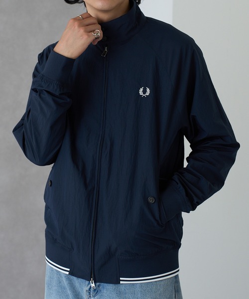 FRED PERRY（フレッドペリー）の「【FRED PERRY】CRINKLE HARRINGTON JACKET J2321（その他アウター・メンズ・ネイビー/レッド/アイボリー・XL/L/M/S）」の4枚目の写真