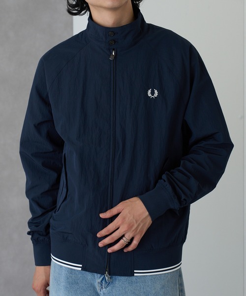 FRED PERRY（フレッドペリー）の「【FRED PERRY】CRINKLE HARRINGTON JACKET J2321（その他アウター・メンズ・ネイビー/レッド/アイボリー・XL/L/M/S）」の5枚目の写真