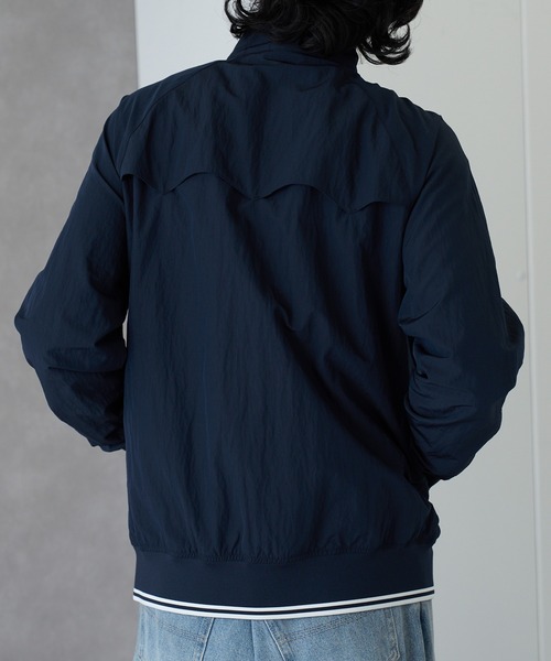 FRED PERRY（フレッドペリー）の「【FRED PERRY】CRINKLE HARRINGTON JACKET J2321（その他アウター・メンズ・ネイビー/レッド/アイボリー・XL/L/M/S）」の10枚目の写真