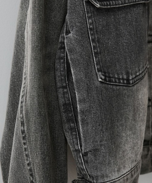 WYM LIDNM（ウィム バイ リドム）の「DENIM CROPPED ZIP TRUCKER