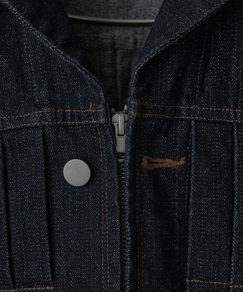 searoomlyn Denim hoodieジャケット womens-wear-by-erin-andrews-