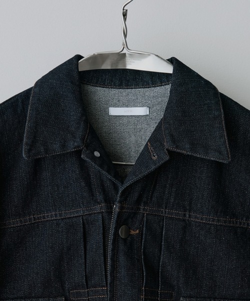 DENIM CROPPED ZIP TRUCKER JK（デニムジャケット）｜WYM LIDNM