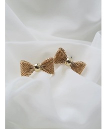 swane（スワネ）の「ribbon stud pierce（ピアス（両耳用））」