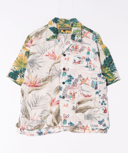 AYUITE（アユイテ）の「【Ca】【it】【AYUITE】ｸﾚｲｼﾞｰｱﾛﾊｼｬﾂ（シャツ/ブラウス・メンズ・ホワイト/ブラック・SMALL/LARGE/MEDIUM）」の2枚目の写真