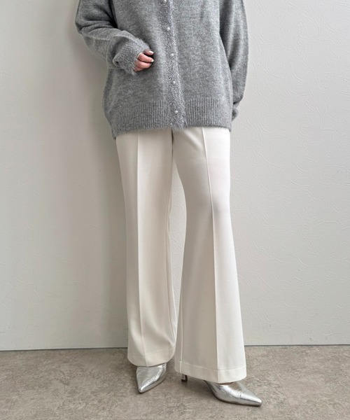 LHELBIE(レルビエ)の「【2枚セット】レイヤードセットパンツ(その他パンツ・レディース・オフホワイト/チャコールグレー/ブラック・M)」の15枚目の写真