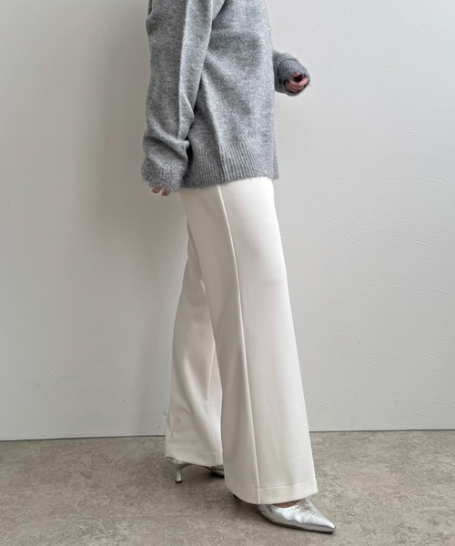 LHELBIE(レルビエ)の「【2枚セット】レイヤードセットパンツ(その他パンツ・レディース・オフホワイト/チャコールグレー/ブラック・M)」の17枚目の写真