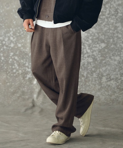 THEOREM(セオレム)の「mp14229- Wool-like Sharky Worker Pants ワークパンツ(TRM-P3653)(その他パンツ・メンズ・グレー/ブラック/ブラウン・S/M/L/XL)」の3枚目の写真