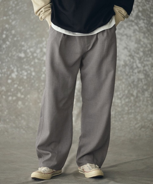 THEOREM(セオレム)の「mp14229- Wool-like Sharky Worker Pants ワークパンツ(TRM-P3653)(その他パンツ・メンズ・グレー/ブラック/ブラウン・S/M/L/XL)」の2枚目の写真