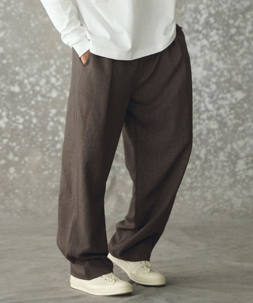 THEOREM(セオレム)の「mp14229- Wool-like Sharky Worker Pants ワークパンツ(TRM-P3653)(その他パンツ・メンズ・グレー/ブラック/ブラウン・S/M/L/XL)」の6枚目の写真