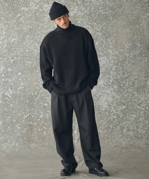 THEOREM(セオレム)の「mp14229- Wool-like Sharky Worker Pants ワークパンツ(TRM-P3653)(その他パンツ・メンズ・グレー/ブラック/ブラウン・S/M/L/XL)」の13枚目の写真