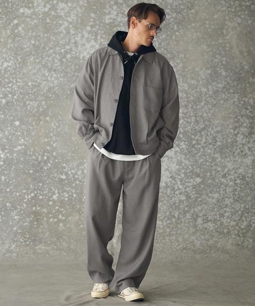 THEOREM(セオレム)の「mp14229- Wool-like Sharky Worker Pants ワークパンツ(TRM-P3653)(その他パンツ・メンズ・グレー/ブラック/ブラウン・S/M/L/XL)」の19枚目の写真