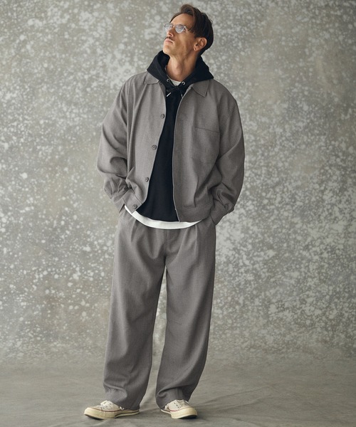 THEOREM(セオレム)の「mp14229- Wool-like Sharky Worker Pants ワークパンツ(TRM-P3653)(その他パンツ・メンズ・グレー/ブラック/ブラウン・S/M/L/XL)」の20枚目の写真