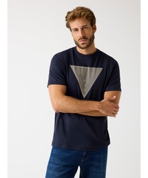 Guess | Crew Neck Short Sleeves Triangle Logo Tee 半袖ロゴTシャツ(Tシャツ/カットソー)