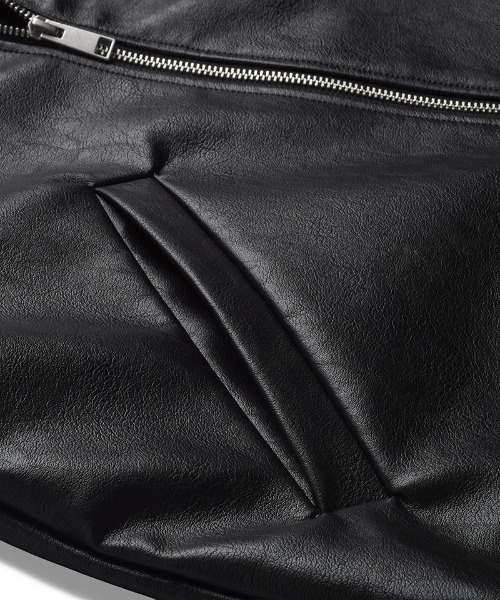 mj11146- ｼﾝｾﾃｨｯｸﾚｻﾞｰBIGﾗｲﾀﾞｰｽJKT ジャケット(857006-325B