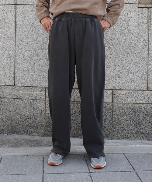 many men many mind(メニーメンメニーマインド)の「MANYMENMANYMINDS / ピグメントポンチ/カーブパンツ(スウェットパンツ・メンズ・カーキ/ブラック・X-LARGE/LARGE/MEDIUM)」の18枚目の写真