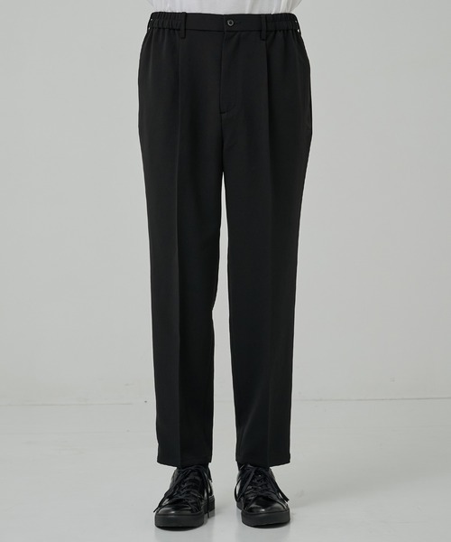 STUDIOUS（ステュディオス）の「【STUDIOUS】DEPTHFUL パンツ（スラックス・メンズ・ネイビー/ブラック・3/2/1）」の3枚目の写真