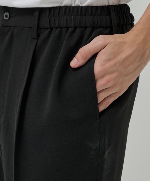 STUDIOUS（ステュディオス）の「【STUDIOUS】DEPTHFUL パンツ（スラックス・メンズ・ネイビー/ブラック・3/2/1）」の6枚目の写真