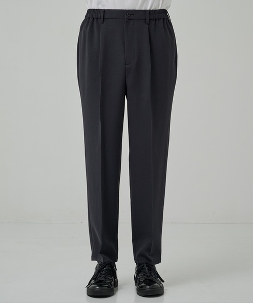 STUDIOUS（ステュディオス）の「【STUDIOUS】DEPTHFUL パンツ（スラックス・メンズ・ネイビー/ブラック・3/2/1）」の9枚目の写真