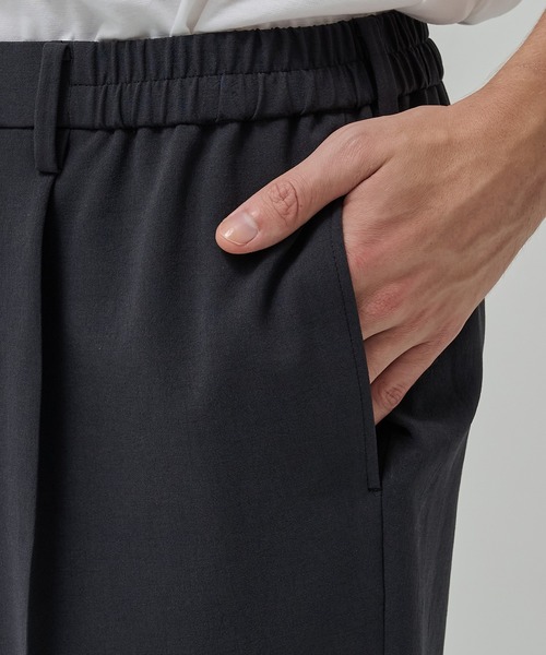 STUDIOUS（ステュディオス）の「【STUDIOUS】DEPTHFUL パンツ（スラックス・メンズ・ネイビー/ブラック・3/2/1）」の12枚目の写真