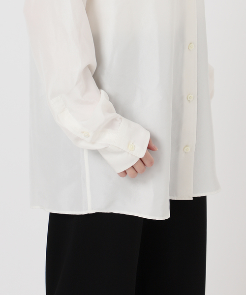 シルク ウォッシュ シャツ（シャツ/ブラウス）｜Deuxieme Classe