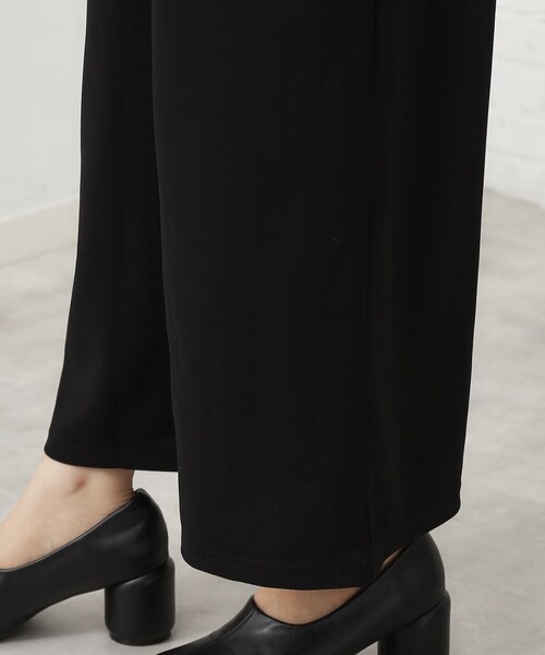 THE SHOP TK （ザ ショップ ティーケー ）の「【シーズンレス】フリルオールインワン（サロペット/オーバーオール・レディース・ダークブラウン/ブラック・13/12）」の18枚目の写真