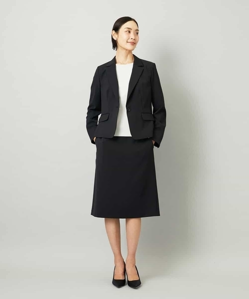 MICHEL KLEIN（ミッシェル・クラン）の「[セットアップ対応]テーラードジャケット（テーラードジャケット・レディース・ブラック/グレー・38）」の19枚目の写真