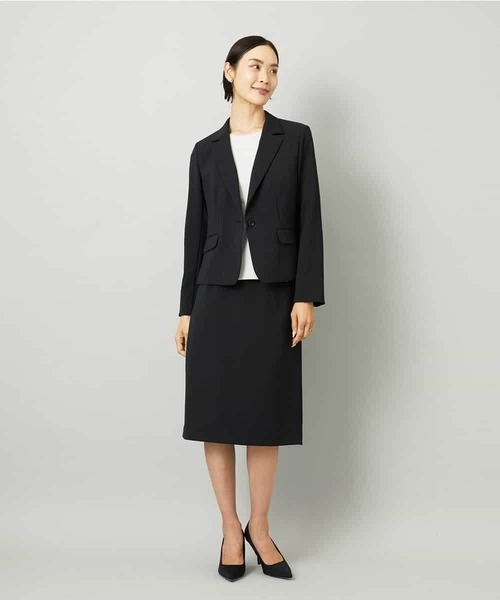 MICHEL KLEIN（ミッシェル・クラン）の「[セットアップ対応]テーラードジャケット（テーラードジャケット・レディース・ブラック/グレー・38）」の21枚目の写真