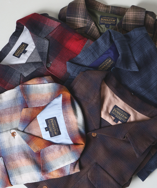 PENDLETON / ペンドルトン 別注 コットン シャギー オープンカラー