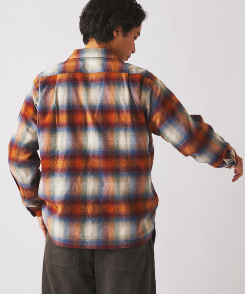 PENDLETON / ペンドルトン 別注 コットン シャギー オープンカラー