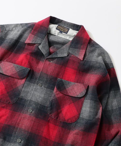 PENDLETON / ペンドルトン 別注 コットン シャギー オープンカラー