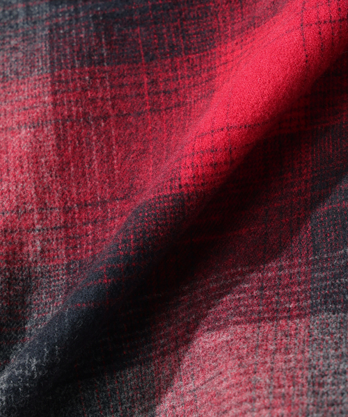 PENDLETON（ペンドルトン）の「PENDLETON / ペンドルトン 別注 コットン シャギー オープンカラーシャツ（シャツ/ブラウス・メンズ・カーキ/ブラウン/レッド/ブルー系その他/オレンジ・MEDIUM/LARGE）」の14枚目の写真