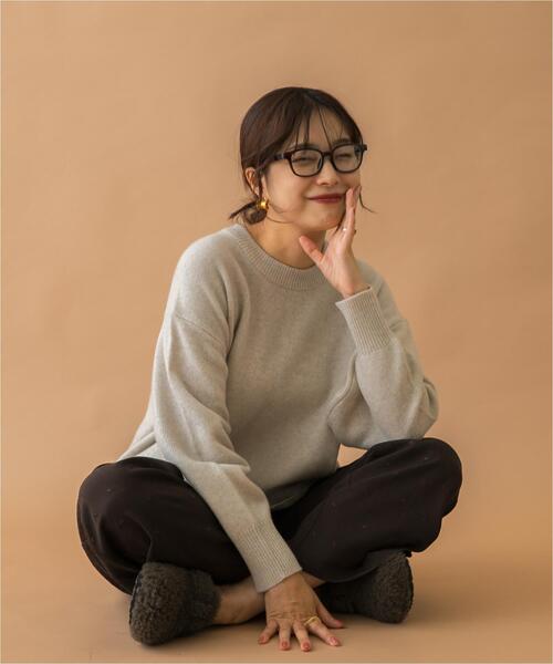 セール】F by ROSSO ハミルトンクルーネックニット（ニット/セーター