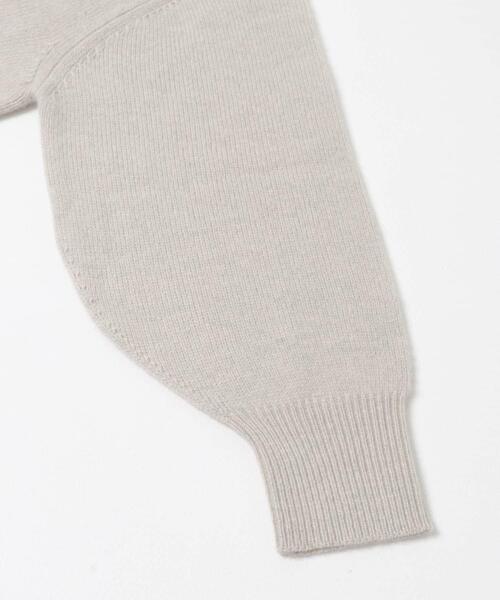 URBAN RESEARCH ROSSO WOMEN（アーバンリサーチ　ロッソ）の「F by ROSSO　ハミルトンクルーネックニット（ニット/セーター・レディース・グレー/ブルー/ベージュ系その他/レッド系その他・FREE）」の13枚目の写真