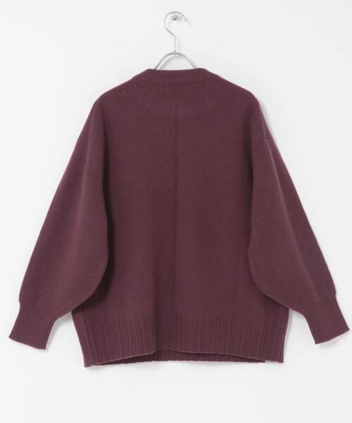 URBAN RESEARCH ROSSO WOMEN(アーバンリサーチ ロッソ)の「F by ROSSO ハミルトンクルーネックニット(ニット/セーター・レディース・グレー/ブルー/ベージュ系その他/レッド系その他・FREE)」の17枚目の写真