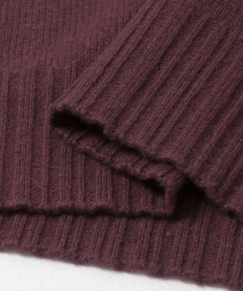 URBAN RESEARCH ROSSO WOMEN(アーバンリサーチ ロッソ)の「F by ROSSO ハミルトンクルーネックニット(ニット/セーター・レディース・グレー/ブルー/ベージュ系その他/レッド系その他・FREE)」の18枚目の写真