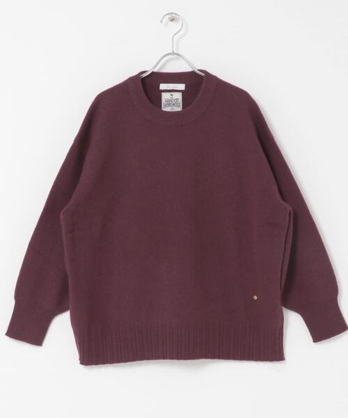 アーバンリサーチ ロッソ（URBAN RESEARCH ROSSO）/F by ROSSO　ハミルトンクルーネックニット セール】F by ROSSO ハミルトンクルーネックニット（ニット/セーター