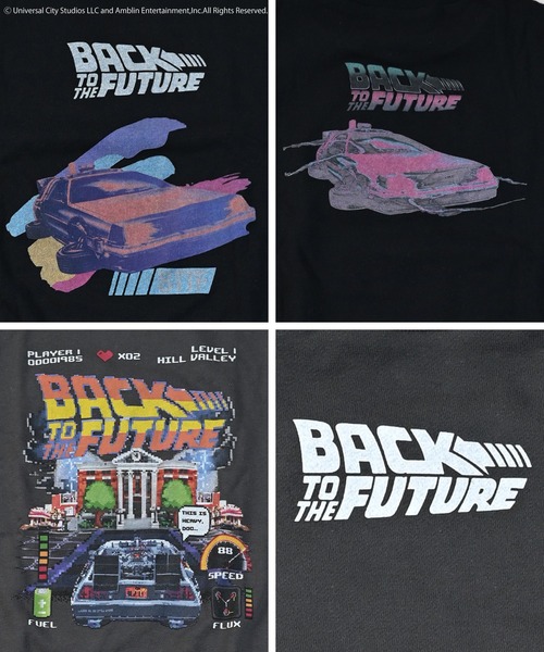 MARKEY'S(マーキーズ)の「【BACK TO THE FUTURE】別注プリントトレーナー/おとな(スウェット・レディース・ブラック/チャコール・160cm/180cm)」の16枚目の写真