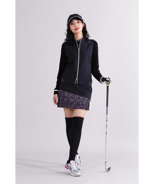 New Balance Golf(ニューバランスゴルフ)の「【new balance golf】【直営店舗限定】フルジップ ウインド ベスト (WOMENS)(ベスト・レディース・ブラック/ベージュ・SMALL/MEDIUM/LARGE)」の20枚目の写真