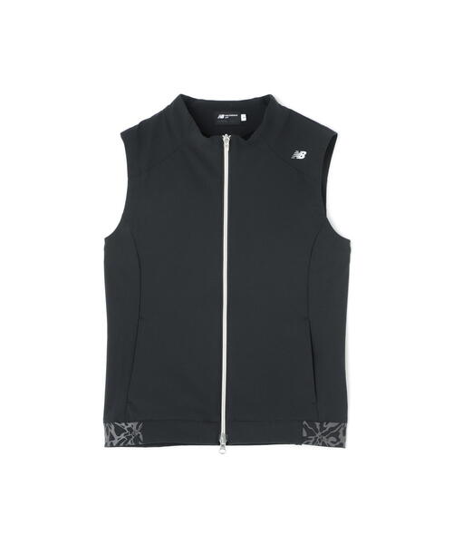 New Balance Golf(ニューバランスゴルフ)の「【new balance golf】【直営店舗限定】フルジップ ウインド ベスト (WOMENS)(ベスト・レディース・ブラック/ベージュ・SMALL/MEDIUM/LARGE)」の18枚目の写真