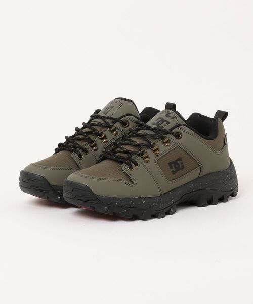 DC SHOES(ディーシーシューズ)の「DC SHOES ディーシーシューズ DC GLAZE【防水/ガラス繊維配合ソール】メンズスニーカー ウィンターシューズ(DCグレイズ) DM254607(スニーカー・メンズ・ブラック×レッド/オリーブ・26.0cm/27.0cm/28.0cm/29.0cm)」の2枚目の写真