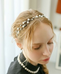 カチューシャ（シルバー/銀色系）ファッション通販 - ZOZOTOWN