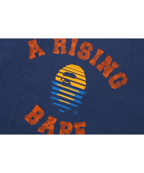 A BATHING APE(アベイシングエイプ)の「A RISING BAPE TEE(Tシャツ/カットソー・メンズ・ホワイト/ブラック/ネイビー・SMALL/LARGE/MEDIUM/XX-LARGE/X-LARGE)」の9枚目の写真