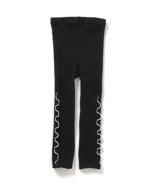 BREEZE（ブリーズ）の「【ジュニア対応】サイドメローレギンス（レギンス/スパッツ・キッズ・ブラック/カーキ/オフホワイト/ピンク・100/80/120/140）」の3枚目の写真