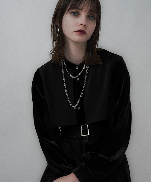 HARE（ハレ）の「マルチマテリアルプリーツワンピース(HARE