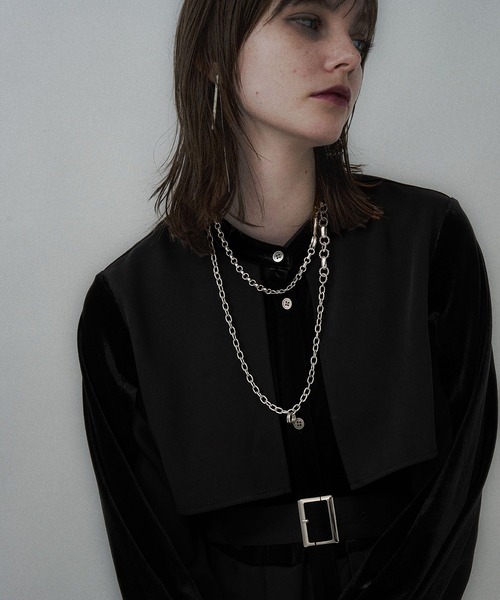 HARE（ハレ）の「マルチマテリアルプリーツワンピース(HARE