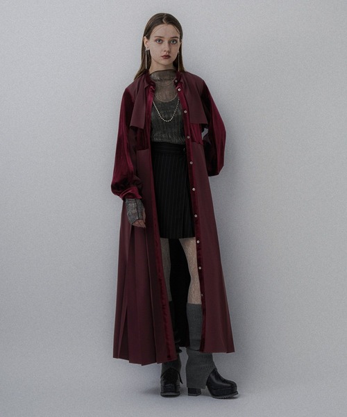 セール】マルチマテリアルプリーツワンピース(HARE)（ワンピース