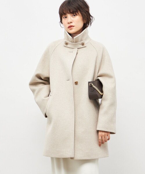 ステンカラー2WAYハーフコート（ステンカラーコート）｜NOLLEY'S Sophi